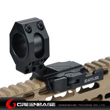 Picture of NB Tactical Auto Lock Quick Release Cantilever 25mm/30mm Scope Ring 2" Of Forward Scope Position Picatinny Weaver QD Mount Black NGA1320