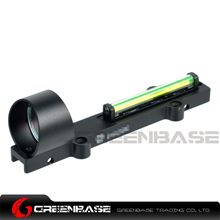 Picture of GB 1X28 Collimeter Sight Optic Fiber Green Circle Dot Sight For Shotgun Black NGA1345