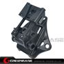 Picture of GB L4 G19 Fast Helmet Mount NVG Bump Mount Adjustable Height Lightweight Black NGA1351