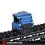 Picture of GB Tactial FC1 Red Dot Sight 2 MOA Reflex Sight 1x Holographic Sight For 20mm Rail Blue NGA1414