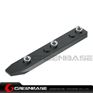 Picture of Unmark KM 9 slot rail section for URX 4.0 Black GTA1197 