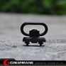 Picture of NB QD Quick Detach Keymod Sling Swivel Mount Adapter For Keymod Rail System Black NGA1462