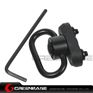 Picture of NB QD Quick Detach Keymod Sling Swivel Mount Adapter For Keymod Rail System Black NGA1462