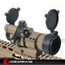 Picture of Tactical M2 1X32 Low Mount Red Dot Rifle Scope with Kill Flash Fit 20mm Weaver Rail Dark Earth NGA0238