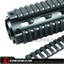 Picture of Ladder 18 Slots Low Profile Rail Covers 4pcs/pack Black NGA0084 