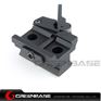 Picture of 0.75 Inch QD level mount Adapter 4 slots Quick Release low profile Picatinny rail riser mount NGA1945