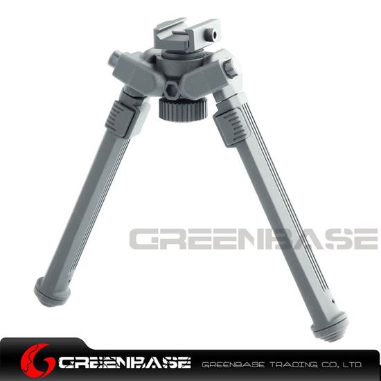 Picture of Tactical 6.5-9" Adjustable Bipod 20mm Picatinny Rail Mount Adapter for Rifle NGA2073 NGA1820