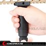 Picture of GB Polymer Foregrip Vertical Handle AR 15 Accessories Fit Picatinny Rai Black NGA1969